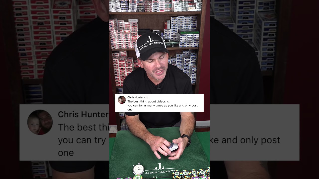 Can A Card Cheat Beat The Auto Shuffler… AGAIN? If It’s Jason Ladanye, Then The Answer is Still YES.
