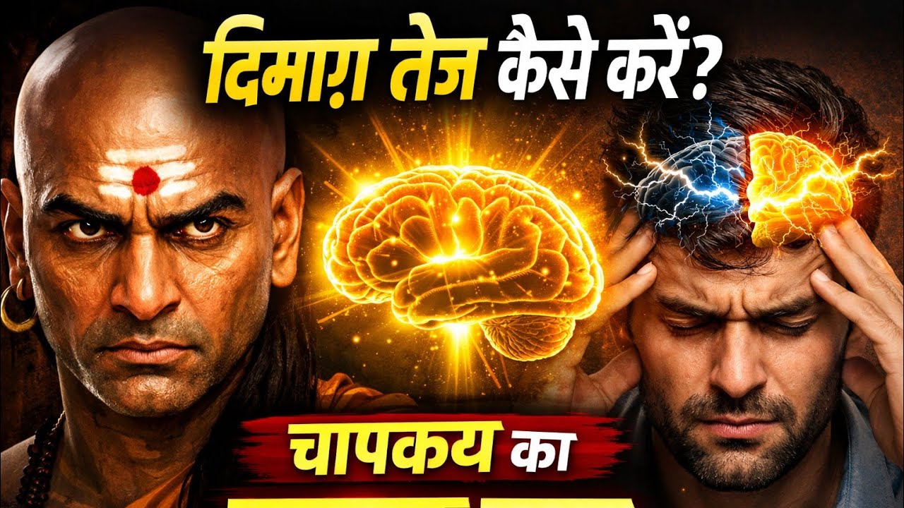 दिमाग को तेज करने के उपाय ! | Chanakya Niti Motivational Video |