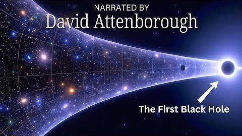 The Universe’s First Black Holes Explained — Narrated by David Attenborough