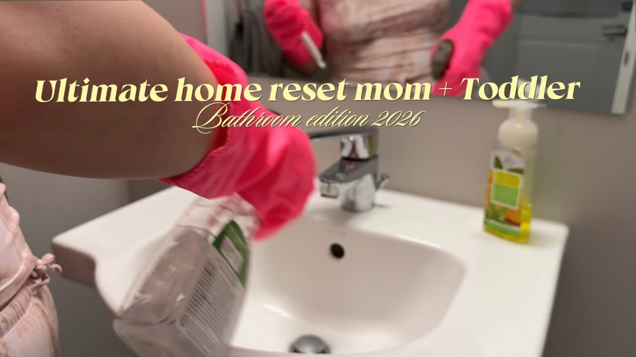 🛁 ИДЕАЛЬНАЯ ГЛУБОКАЯ ЧИСТКА ВАННОЙ КОМНАТЫ 🧼 | Экстремальная уборка со мной | Mom Life 2026 Ориги...