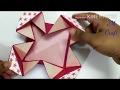 How to make Napkin fold card | Birthday greeting card ideas | Friendship Day Card |