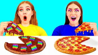 Укрась Пиццу Челлендж | Фантастические Лайфхаки с Едой от PaRaRa Challenge