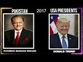 All us presidents vs presidents of pakistan heads of state