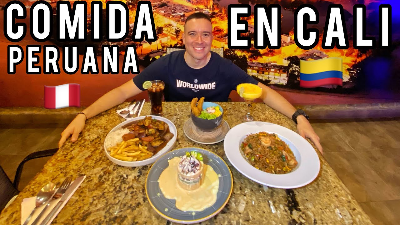 PERÚ PEÑON😍El Mejor Restaurante de COMIDA PERUANA En CALI Colombia🥘🍲
