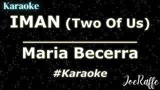 Maria Becerra - IMAN (Two Of Us) (Karaoke)