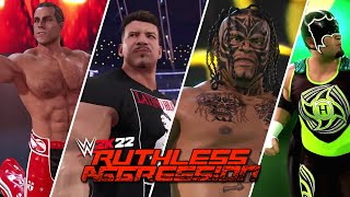 WWE 2K22 - Ruthless Aggression Characters