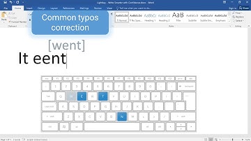 Lightkey - common typos spelling correction