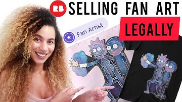 The SECRET to CREATING FAN ART: PROS and CONS of SUBMITTING MY WORK on REDBUBBLE [2021]