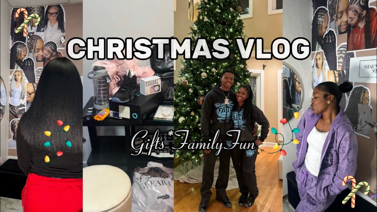 Christmas Vlog 🎄 | Opening Gifts, Family Games & Holiday Fun - YouTube