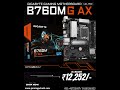 Gigabyte B760M G AX Gaming Motherboard built for speed, stability, &amp; seamless Wi-Fi 6 connectivity.