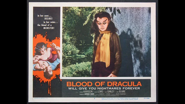 BLOOD OF DRACULA (1957) Theatrical Trailer - Sandr...