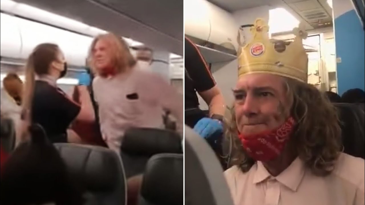 Burger king plane guy video