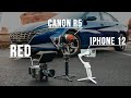 iPhone 12 vs Canon R5 vs RED // Hyundai Elantra Shoot-Out