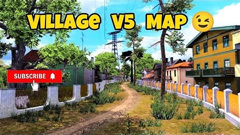 BEST VILLAGE😈 MAP bus simulator indonesia #village #bussidmapmod #mountainmap #junglemap #offroding