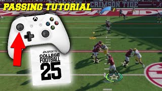How to Layer the Football in College Football 25 | Passing Tutorial | Left Stick Placement INSANE