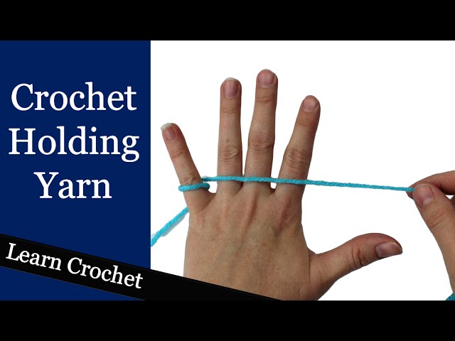 crochet] How to Hold the Yarn - knotions