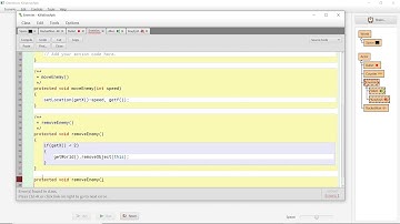 Greenfoot game - Killa Krayfysh (part 2)