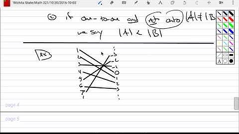 Cardinality and Countability