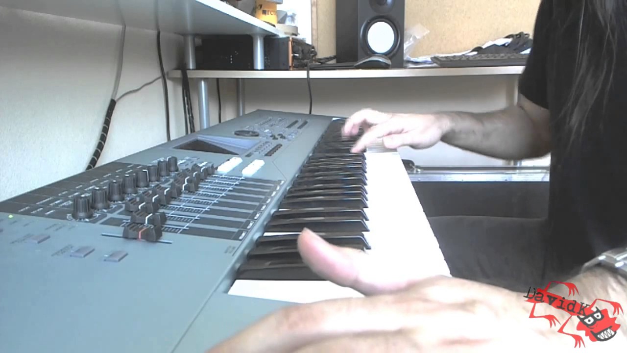 Death - Together As One, Guitar Solo On KeyBoarD