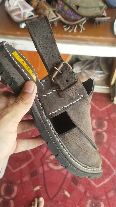 Quetta Sabir Leather Pazwar Chapal | Agressive Looks | QuettaBazaar 0331-7884573