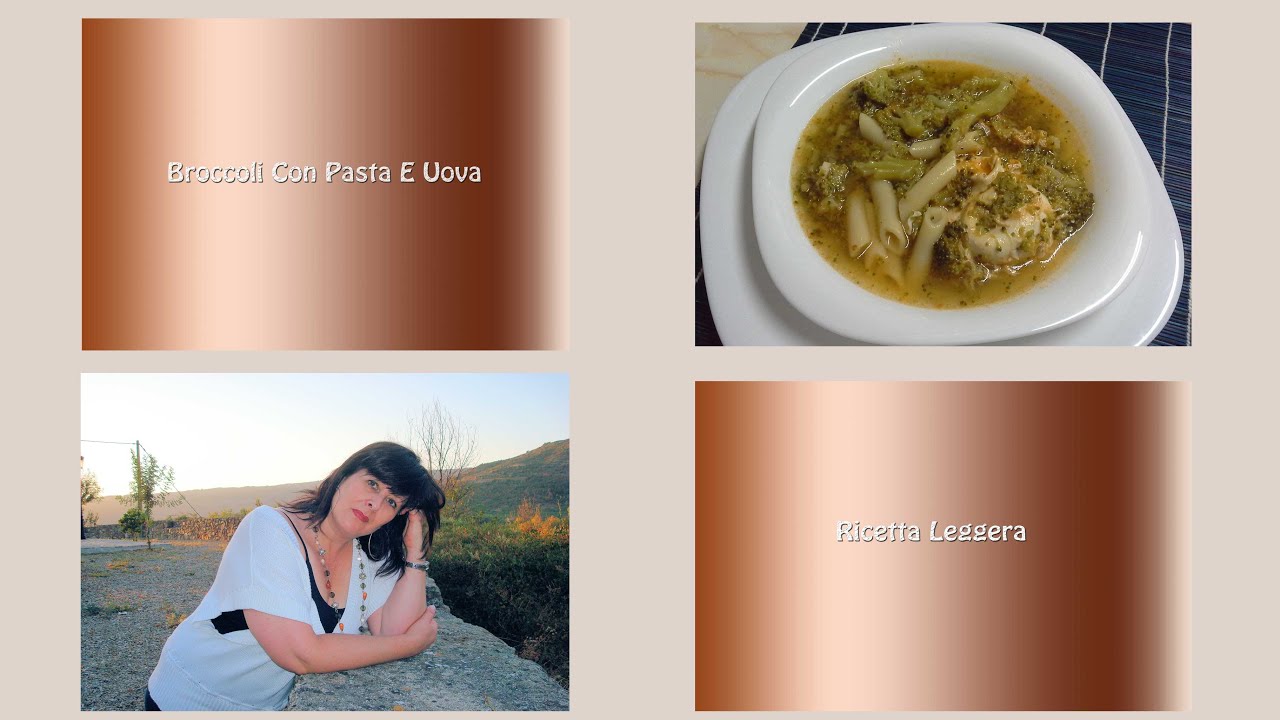 Broccoli Con Pasta E Uova YouTube