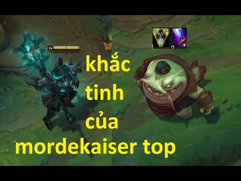 Video TAMKEN Vị Khắc Tinh Của Mordekaiser mới đi top/khắc chế - youtube