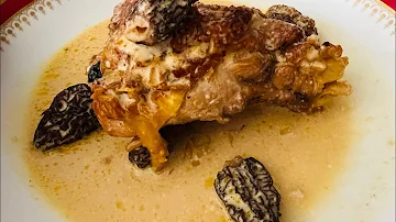 Quel vin pour accompagner un poulet aux morilles ?