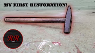 Old Rusty Hammer Restoration and Customization