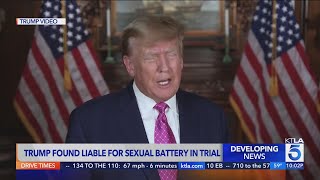 Donald Trump found liable for sexual battery, defamation in E. Jean Carroll trial