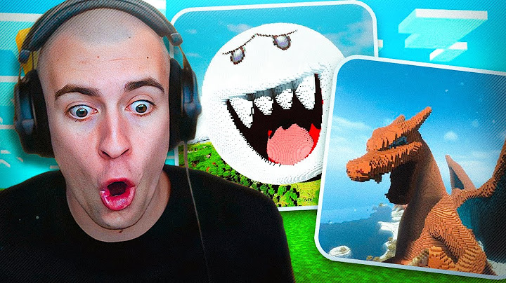 REAGISCO alle MIGLIORI COSTRUZIONI su MINECRAFT!!