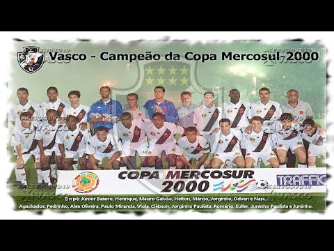 Vasco Tri Campeão Sul Americano 48 98 2000