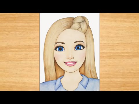 How to draw Barbie Robert | Barbie Dream House Adventure | Step by step