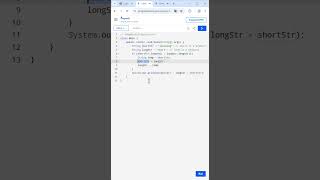 🗣️🎧: 🇨🇭 | 🧮 Basic Java - Coding Bat - "057_String1_comboString" | #java #codingbat #education #basic