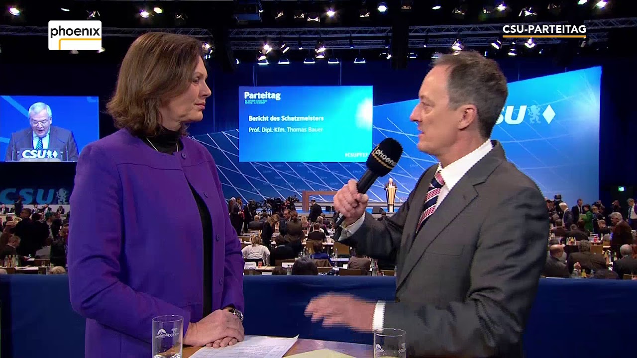 CSU-Parteitag: Ilse Aigner im Interview am 16.12.2017