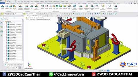 ZW3D (CAD) : การแสดงและซ่อนชิ้นงาน