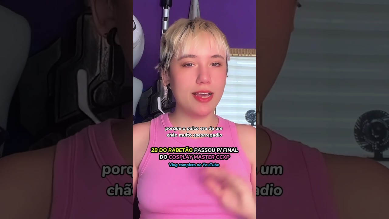 2B DO RABETÃO NA FINAL DO CONCURSO COSPLAY MASTER CCXP COMPLETO NO YT!