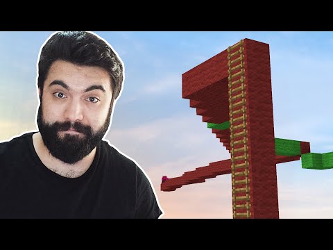 EN TEPEDEN SALDIRDILAR! Minecraft: EKİPLİ BED WARS