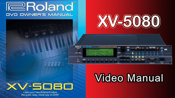Roland XV 5080 Video Manual