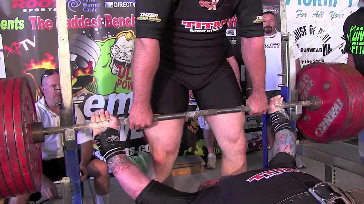 James Burdette 727.52 lbs @ 218 lbs $3000 Winner