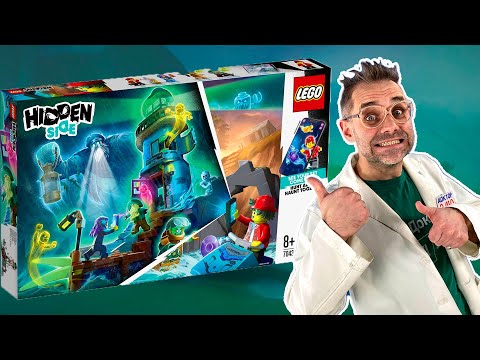 ДОКТОР ЗЛЮ И LEGO HIDDEN SIDE - МАЯК ТЬМЫ! ВСЯ ВИДЕО СБОРКА ЛЕГО ХИДДЕН САЙД НА ЛИГА ЗЛОДЕЕВ!