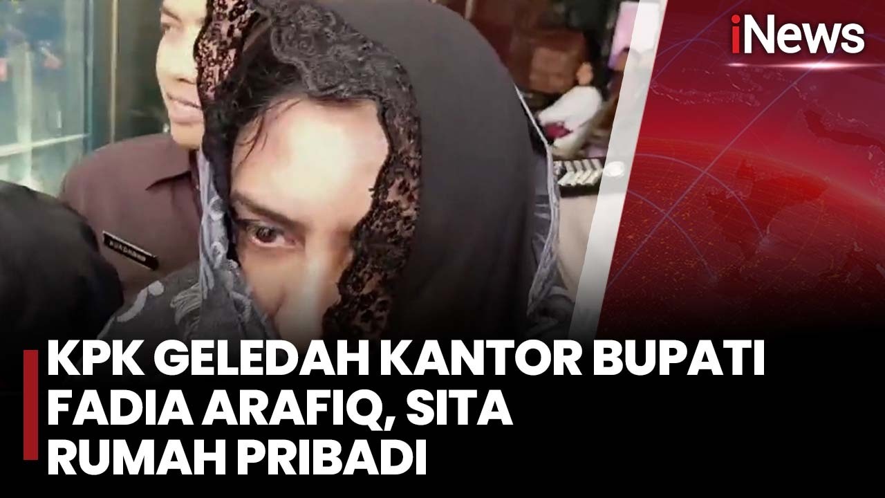 KPK Geledah Kantor Bupati Fadia Arafiq, Sita Rumah Pribadi | iNews Room 6/3