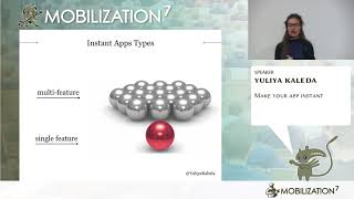 Make your app instant - Yuliya Kaleda
