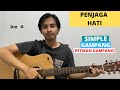 TUTORIAL PETIKAN (Penjaga Hati - Nadhif Basalamah) (Tutorial Gitar) CHORD SIMPLE GAMPANG!