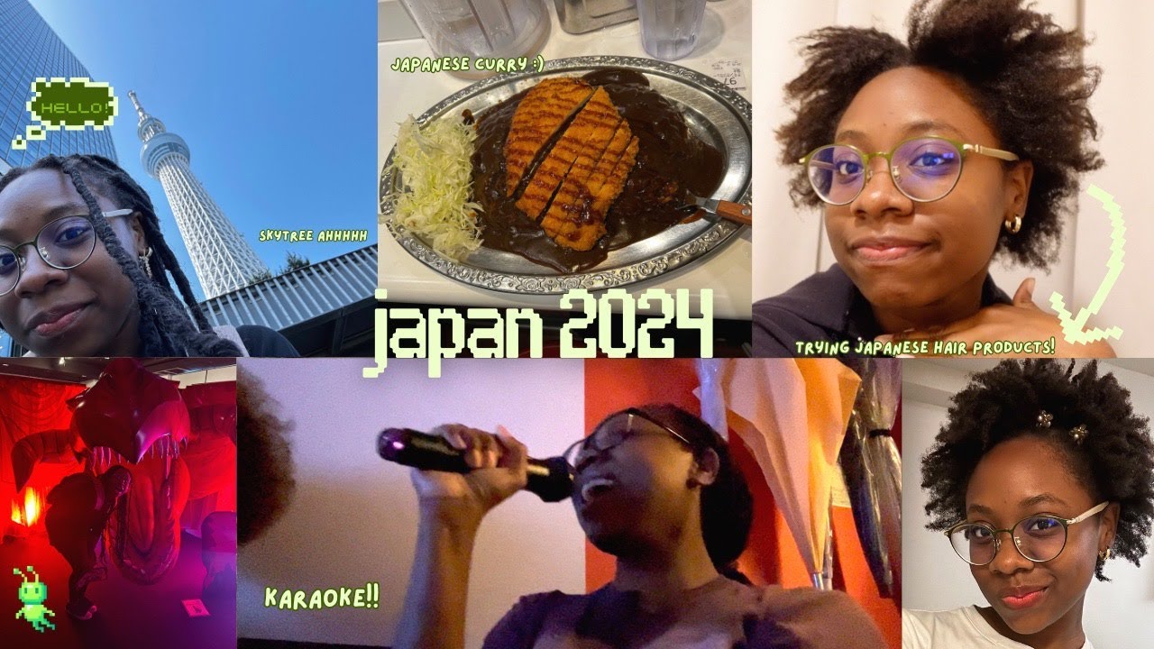 Life in Japan | Karaoke For The First Time! Trying Japanese Hair Products On Natural Hair