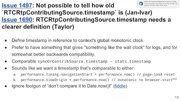 WebRTC Working Group Virtual Interim January 11, 2018