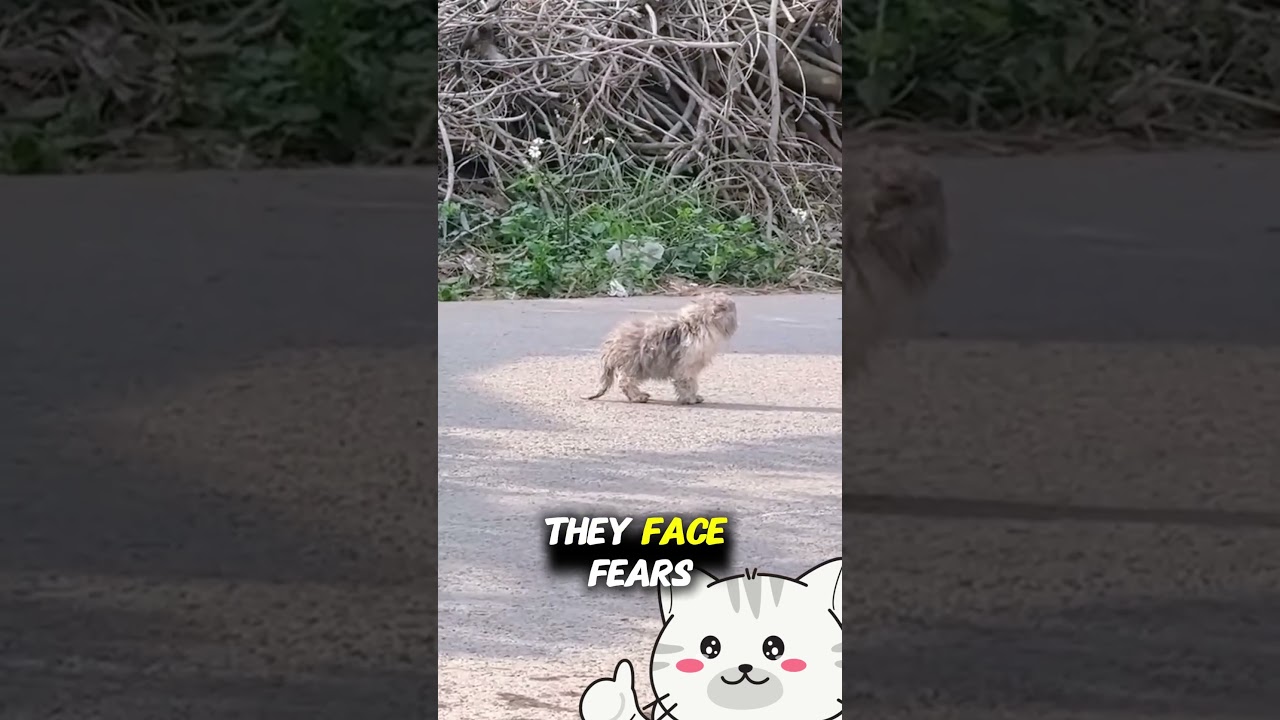 The Quiet Courage of a Rescue Cat's Journey 💪