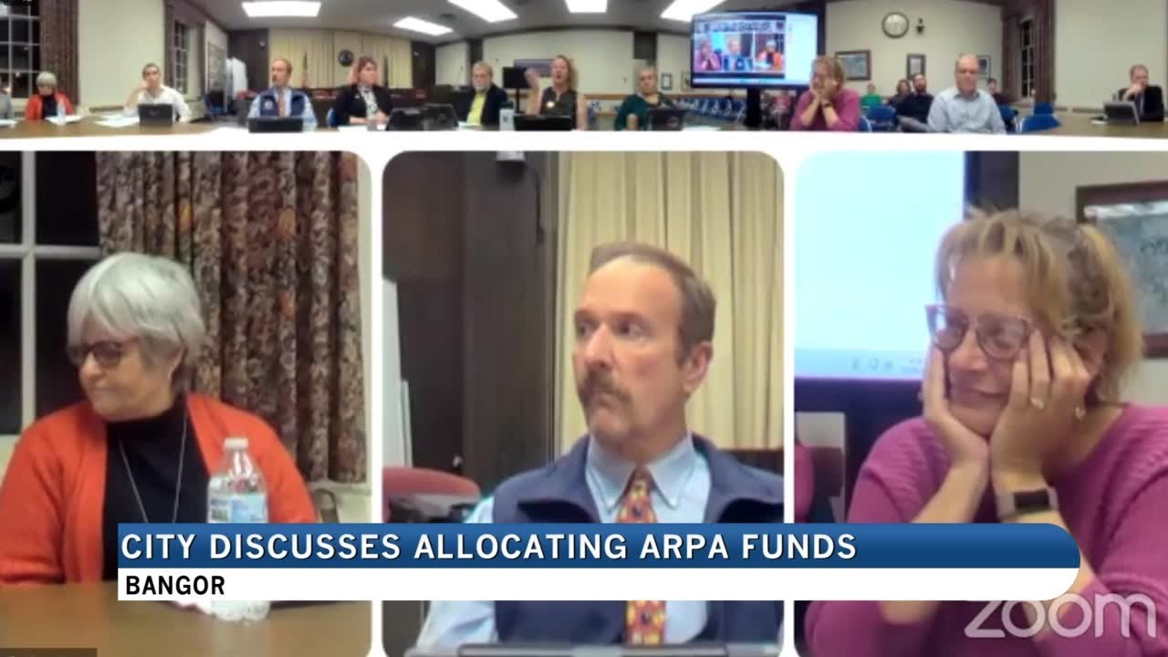 Bangor discusses how to allocate ARPA funds - YouTube