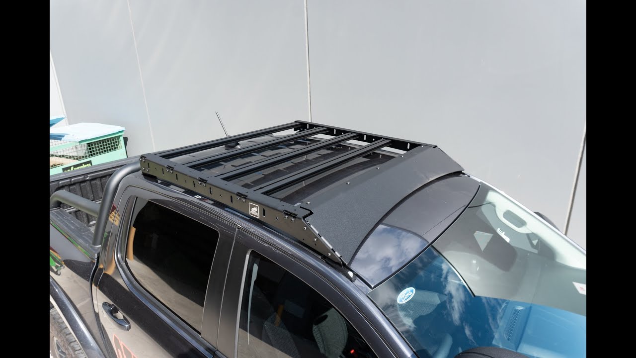 Roof Rack fits for Ford Ranger T9 2022 2023 2024 2PCS Screw Install Roof  Rails 