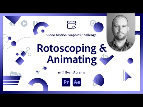 Rotoscoping and Animating | Video Motion Graphics Challenge