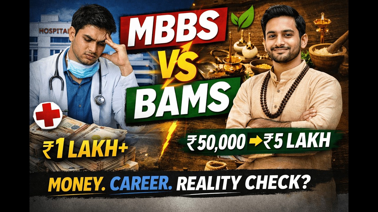 MBBS vs BAMS Salary & Career Growth | Real Money Comparison